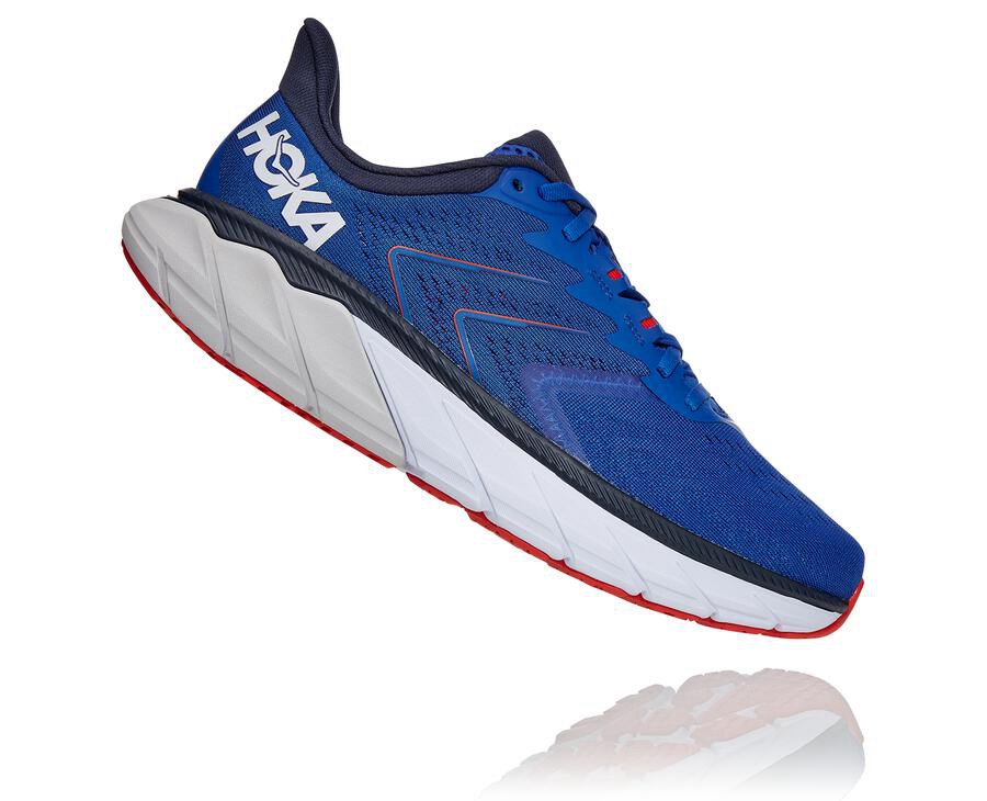 Hoka One One Koşu Ayakkabısı Erkek Mavi - Arahi 5 - OT8706451